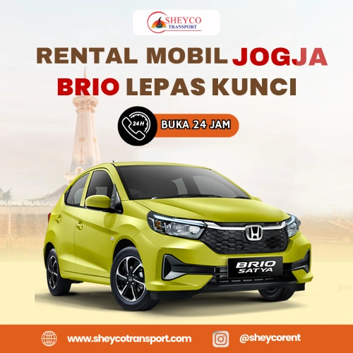 rental mobil brio lepas kunci jogja