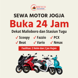 sewa motor jogja buka 24-jam