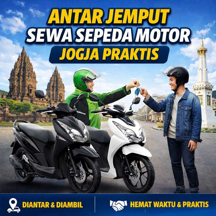 Antar Jemput Sewa-Sepeda Motor Jogja Praktis