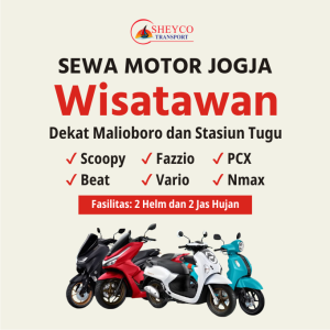 sewa motor jogja malioboro-buka 24 jam