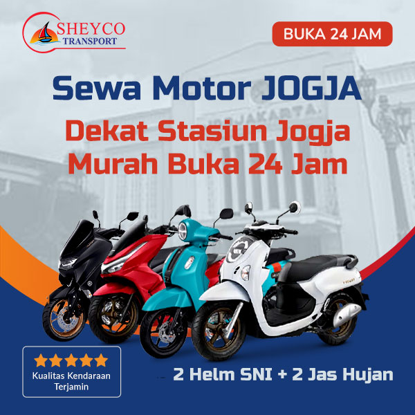 rental motor dekat stasiun yogyakarta