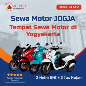 tempat sewa motor di Jogja