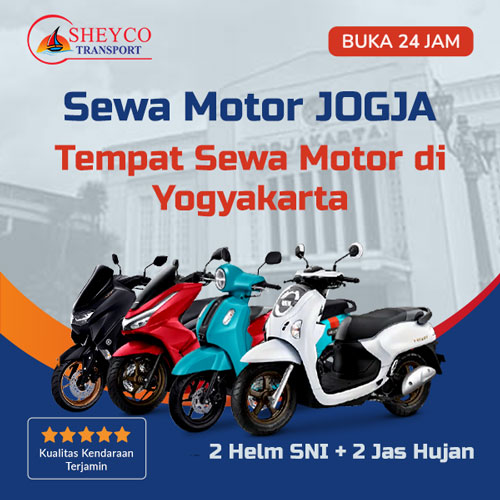 tempat sewa motor di Jogja